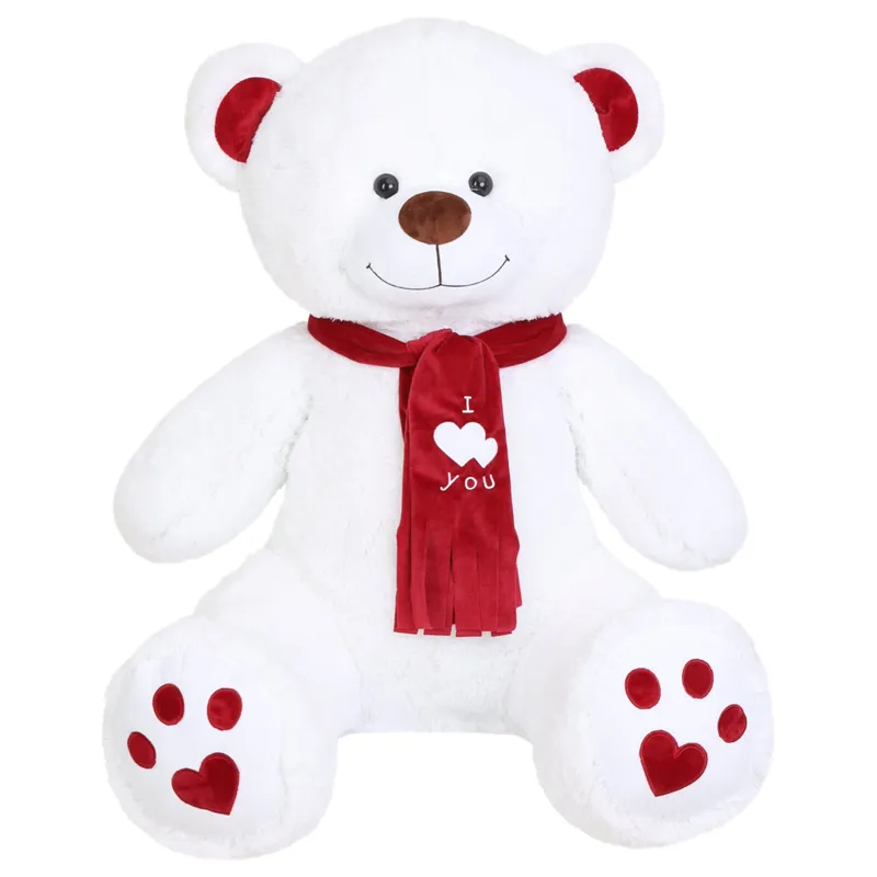 Плюшевый мишка белый (80см)